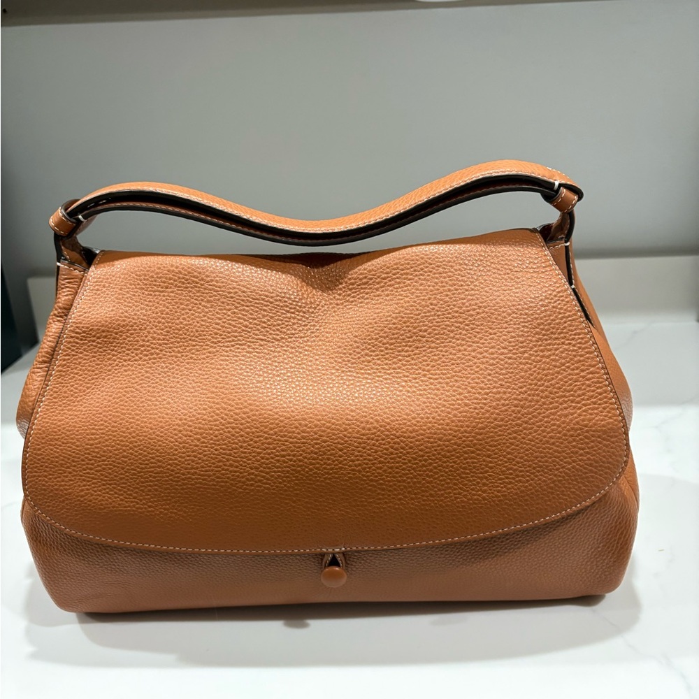 Vera Bradley Tan Shoulder Bag with Slouchy Silhouette
